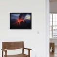 thumbnail image 4 of Nawypu Active Volcano Natural Scenery Volcano Eruption Magma Flow Poster (16) Gifts Canvas Painting Poster Wall Art Decorative Picture Prints Modern Decor Framed, 4 of 4