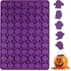 thumbnail image 1 of Moldes de silicona para Halloween, 69 cavidades, mini moldes de silicona con forma de fantasma, aptos para uso alimentario, para gomitas de Halloween (1 unidad), 1 of 5