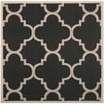 thumbnail image 1 of Safavieh Courtyard Black Indoor Outdoor Rug - Square 4', 1 of 4