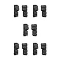 thumbnail image 1 of facefd 1/2/3/5 2 Pieces Pet Leg Protectors Adjustable Knee Pads Support Protection Stability Licking-proof Wraps Small Medium Black S 5PCS, 1 of 6