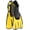Yellow/Black, variant on Cressi Agua, yellow/black, 39/40