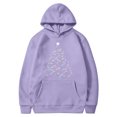 thumbnail image 5 of Zynoxe Womens Ugly Christmas Sweatshirt with Kangaroo Pocket Realxed Long Sleeve Print Pullover Hoodie Drawstring Hooded Sweatshirt for Women XL, 5 of 5