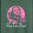 thumbnail image 3 of The Wizard Of Oz - Run Toto Run - Women's Lightweight French Terry Long Sleeve Shirt, 3 of 5