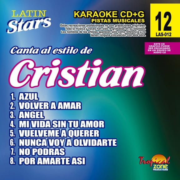Karaoke Latin Stars 012 Cristian
