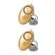 thumbnail image 3 of Llavero con alarma Inteprter de seguridad dorado 2Conjunto, 3 of 6