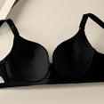thumbnail image 5 of AHTJRT Women's Balconette Unlined Bra Breathable See Through Adjustable Straps Bra Mesh Plunge Full Coverage Sheer Everyday Bralette Black L, 5 of 6