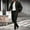 C Black, variant on Timoontee Men's 2 Piece Waffle Knit Sets Long Sleeve Lapel Button Down Jacket with Elastic Waist Drawstring Pant Breathable Casual Tracksuit White XL