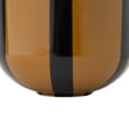 thumbnail image 5 of Mainstays 6" Brown and Black Ceramic Decorative Stripe Vase, 5 of 6