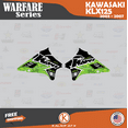 thumbnail image 2 of Kalair GFX Graphics Kit for Kawasaki KLX125 (2003-2007) Warfare Series, 2 of 5