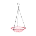 thumbnail image 2 of Hanging Hummingbird Feeder, Solar Powered Bird Bath With Fountain, Outdoor Garden Decor For Balcony Or Patio, 12 In Diameter, 2 of 6