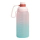 thumbnail image 1 of Botella de agua motivacional portátil reutilizable de gran capacidad de 1,8 l, jarra de hidratación a prueba de para deportes al aire libre, C Macarena Botella para beber, 1 of 8