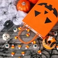 thumbnail image 7 of Halloween Paper Bag*1,Halloween Funny Candy Bag Black A,Halloween Bags Halloween Paper Bags With Handles Candy Bags Goodie Bags For Holiday Snacks (Style), 7 of 7