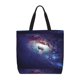 thumbnail image 1 of Balery Planets Stars And Galaxies Bolsa de Mano para Mujeres con Cremallera, Bolsa de Gimnasio con Compartimentos, Bolsa para Laptop, Bolsa para Trabajo, 1 of 7
