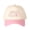 Pink, variant on Give God GLORY Letter Embroidered Color Block Trucker Hat Unisex Adjustable Cotton Breathable Fashion Cap for Travel Daily Wear