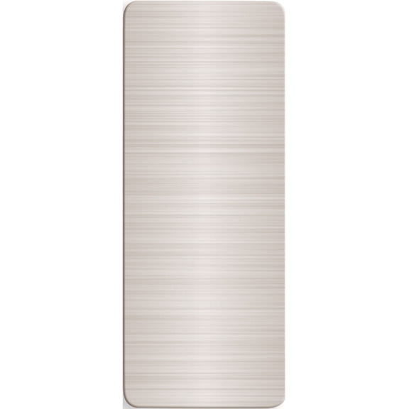1 X 2 1/2 Satin Alum Plates-Sets of 6 (1x2.5mm)