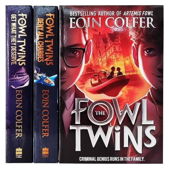 The Fowl Twins Series 3 Books Collection Set By Eoin Colfer - Ages 9-14 - Paperback