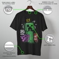 thumbnail image 3 of Men's Minecraft Creeper King Graphic Tee - Black,, 3 of 10