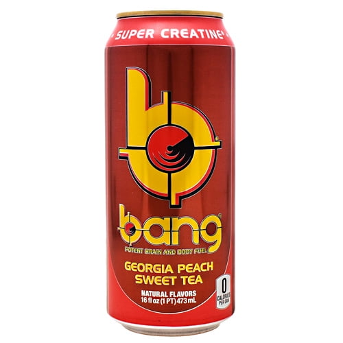 VPX Bang, Peach Sweet Tea, 24 (16oz) Cans