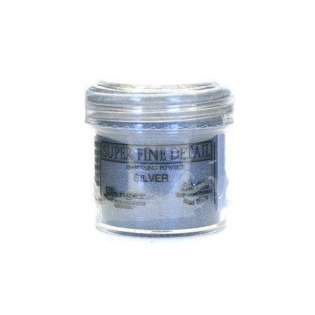 UPC: 0804551950865 | Embossing Powder super fine silver  1 oz.  jar (pack of 4)