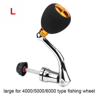 Metal Fishing Reel Handle Ball Knob Rocker Arm Fishing Reel Power