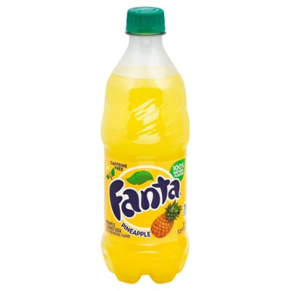 Fanta Pineapple Soda 20oz Bottles (Pack of 8)