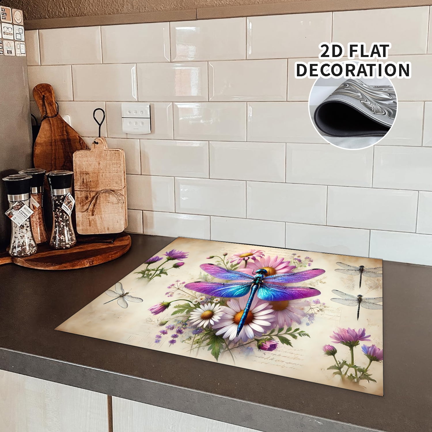 Stove Top Cover for Electric Stove (28.5"x20.5") - Ceramic Glass Cooktop Protector, Heat Resistant Range Cover, Flat  Stovetop Protector, Multipurpose Dish Drying Mat for Kitchen
