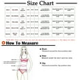 thumbnail image 2 of Babysbule Swimsuits for Women Fashion Women Casual Sling Printing Split Two Piece Swimsuit Beachwear Swimdress, 2 of 7