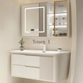 thumbnail image 3 of Closet Luxury Bathroom Cabinet Shelves Metal Mirror Locker Wall Bathroom Cabinet Storage Sink Armario Banheiro Home Furniture YQ My Lux Decor Round, 3 of 26
