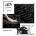 thumbnail image 6 of Lammaloe Chenille Bathroom Rugs Non Slip Bath Mat, 17x24 Ultra Absorbent, Bath Mats for Bathroom, Stone Gray, 6 of 6