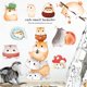 thumbnail image 2 of Bunch of Cute Small Hamsters Wall Stickers, sacinora Cartoon Animal DIY Wall Decal Removable Vinyl Peel and Stick for Kid Baby Living Room Children's, 2 of 4