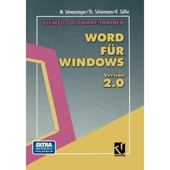 Vieweg Software-Trainer Word Für Windows 2.0, (Paperback)