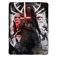 Star Wars Ep7 First Order 46" x 60" Micro Raschel Throw