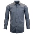 thumbnail image 2 of Manchester Camisa de Vestir Regular Fit  Gris Medio, 16" Cuello 32" Manga Manchester 5062G, 2 of 4