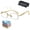 Gold, variant on Men's Reading Glasses, Auto Focus Smart Zoom Progressive Lens, Distance & Near Multi-Focus for Daily Wear