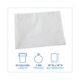 thumbnail image 2 of Boardwalk Linear Low Density Industrial Trash Bags, 60 gal, 0.7 mil, 38 x 58, White, 100/Carton, 2 of 7