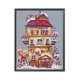 thumbnail image 1 of Cuadros Decorativos 11CT completo punto de cruz cabaña de invierno estampado DIY Kits de bordado artesanías de algodón Tmvgtek embutido en tela, 1 of 9