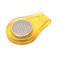 thumbnail image 2 of Magnetic Hat Clip, Simple Tight PU Iron  Hat Clip  For Position Marking Yellow, 2 of 8
