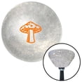 thumbnail image 1 of American Shifter  Orange Mushroom Clear Retro Metal Flake Shift Knob with M16 x 1.5 Insert Shifter, 1 of 1