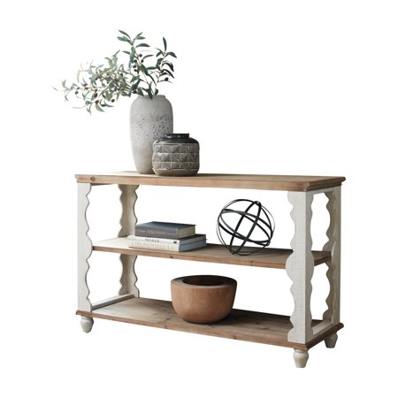 Alwyndale Sofa and Console Table Antique White/Brown - Signature Design by Ashley