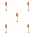 thumbnail image 3 of kurtrusly Earring Display Stand Human Ear Model Organizer Holder Showcase Stud Jewelry Right Normal Skin Height: 18cm 5Set, 3 of 6