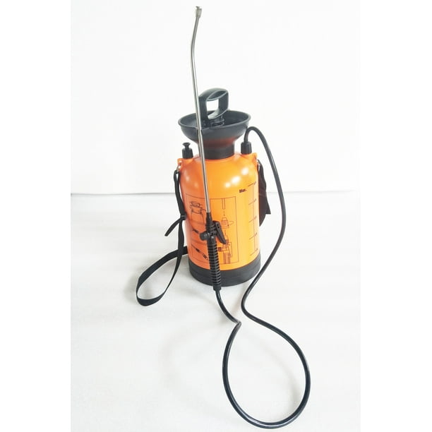 Pompe à main pression pulvérisateur d'eau bouteille portable pompe de  jardin pulvérisateur arroseur Tige en métal gris