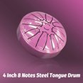 thumbnail image 3 of Steel Tongue Drum, Mini 4 Inch 8 Notes Handpan Drum Percussion Instruments with Drumstick and Music Book, 3 of 7