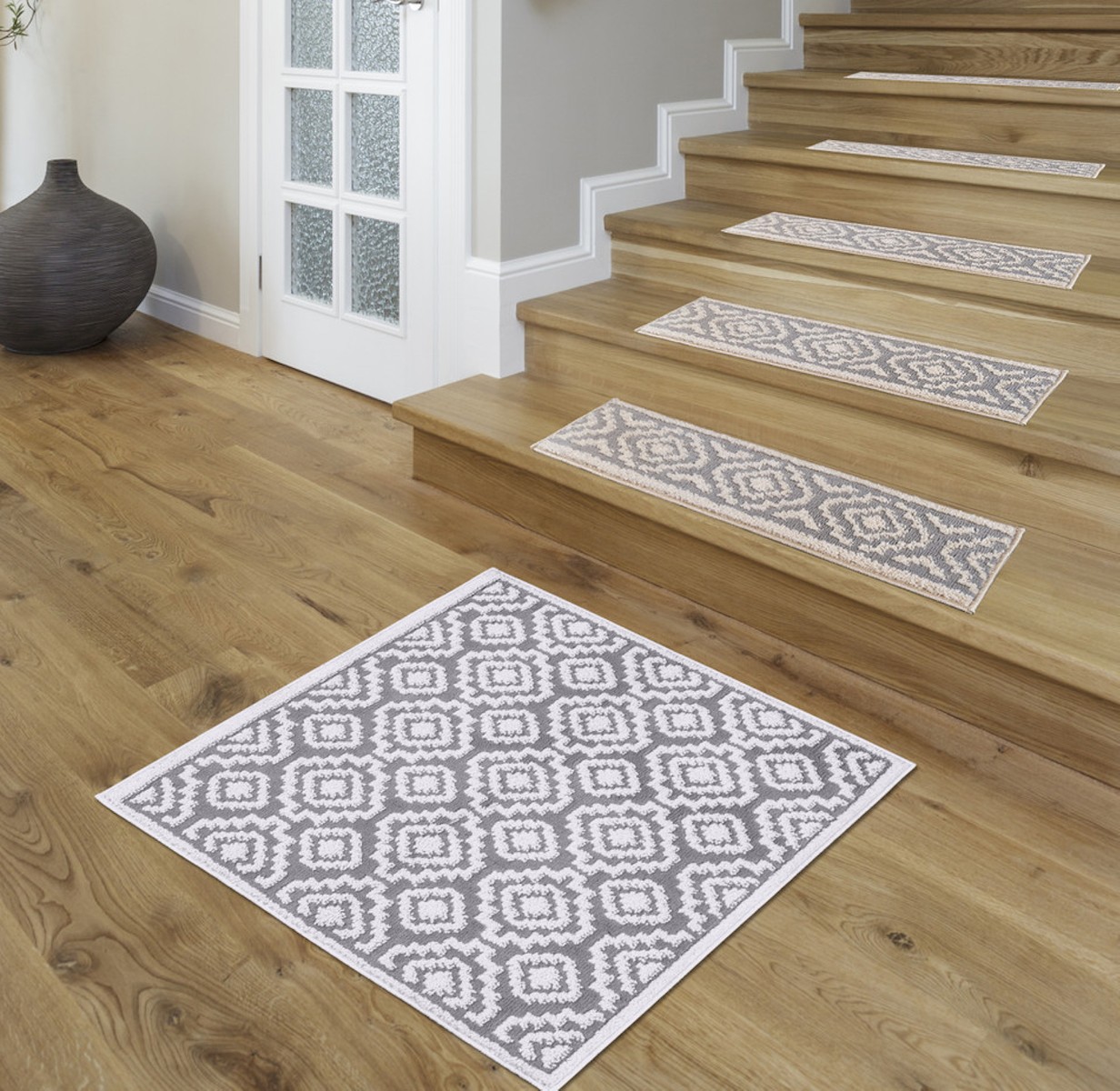 Sofihas Stair Landing Mat for Wooden Steps NonSlip Carpet Landing Rug