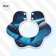 thumbnail image 4 of Hirioo Colorful Ocean Whale for Baby Cotton Petal Bib Drool Bibs for Baby Boy Unisex, 4 of 9
