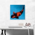 thumbnail image 2 of ARTCANVAS Hiutsuri Koi Carp Fish Japan China Asia Canvas Art Print - Size: 18" x 18" (1.50" Deep), 2 of 9