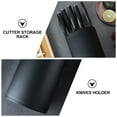 thumbnail image 3 of VERDANVERSE 1Ud Soporte Multifuncional Para Cuchillos De Cocina Negro Con Protección Y Fácil Acceso, 3 of 8