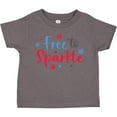 thumbnail image 3 of Inktastic 4th of July Free to Sparkle in Red White and Blue Boys or Girls Toddler T-Shirt, 3 of 5