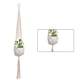 thumbnail image 1 of Advancent Colgador de plantas de macramé hecho a mano, colgador de flores/macetas para decoración de pared Jardín y Patio No.04, 1 of 6