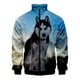 thumbnail image 5 of Nueva chaqueta con estampado 3D de husky para hombre, chaquetas con gráficos de animales de invierno para niños, ropa de calle divertida, ropa vintage, 5 of 5