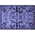 thumbnail image 1 of Ahgly Company Indoor Rectangle Persian Blue Traditional Area Rugs, 2' x 5', 1 of 4